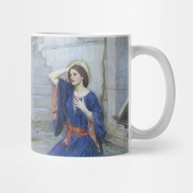 The Annunciation by John William Waterhouse by MasterpieceCafe